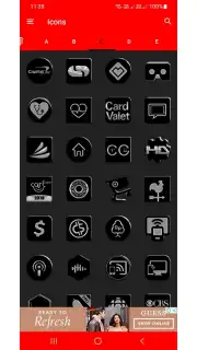 Black Icon Pack Free скриншот 2