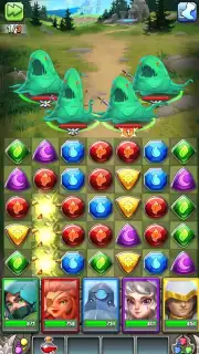 Dragon Strike: Puzzle RPG скриншот 3