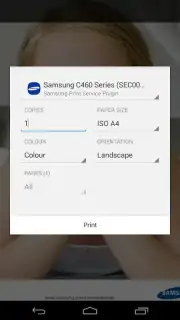 Samsung Print Service Plugin скриншот 13