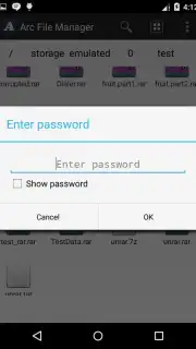 Arc File Manager скриншот 2