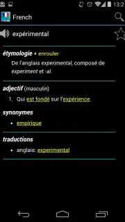 French Dictionary - Offline скриншот 3