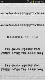 Style Free Font Theme скриншот 2