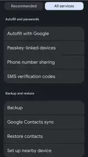 Google Play services скриншот 23