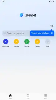 Internet Browser скриншот 1