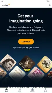 Audible скриншот 1