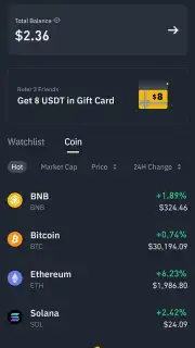 Binance скриншот 5