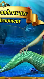 Cute Mermaid Simulator 3D скриншот 11