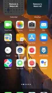 Launcher iOS 18 скриншот 1