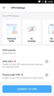 Aloha Browser Turbo скриншот 6