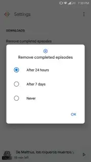 Google Podcasts скриншот 1