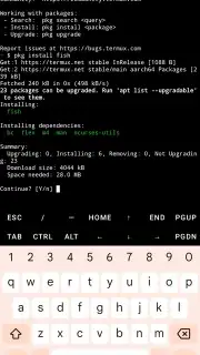 Termux скриншот 9
