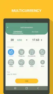 Money manager & expenses скриншот 12