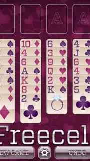 Valentine Solitaire FREE скриншот 2