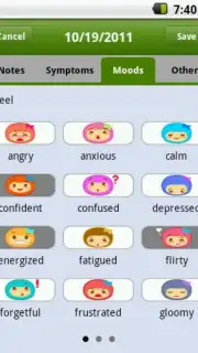 Period Tracker скриншот 1