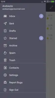 Proton Mail скриншот 5