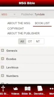The Message Bible Free MSG скриншот 2