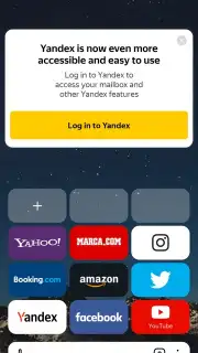 Yandex Browser (alpha) скриншот 5