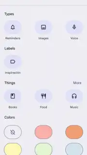 Google Keep скриншот 9