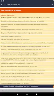 Application Prescrire скриншот 20