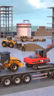 Road Construction Simulator 3D скриншот 1