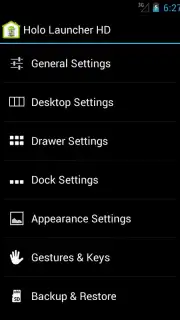 Holo Launcher HD скриншот 7