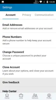 LinkedIn Lite скриншот 1