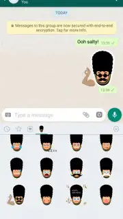 London Guard Stickers скриншот 2