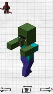Draw heroes minecraft скриншот 2