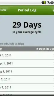 Period Tracker скриншот 5