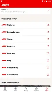 Official F1 ® App скриншот 17