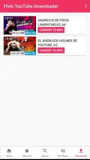 Flvto YouTube Downloader скриншот 6