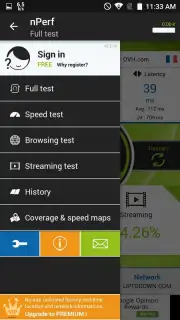 nPerf Speed Test скриншот 2