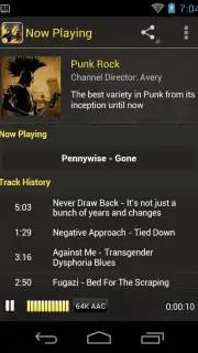 Rock Radio скриншот 2