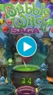 Bubble Witch Saga скриншот 1