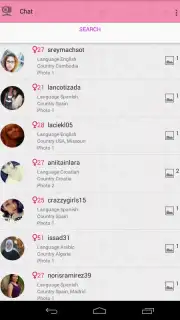 Видео чат для девушек скриншот 23