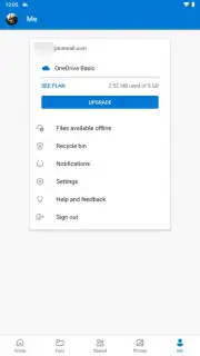 Microsoft OneDrive скриншот 11