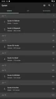 Quran Android скриншот 1
