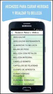 Hechizos salud y belleza скриншот 2