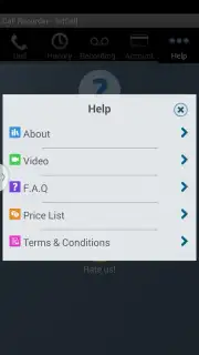 Call Recorder - IntCall скриншот 1