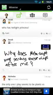Miiverse Mobile скриншот 2