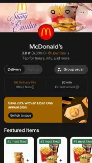 Uber Eats скриншот 15