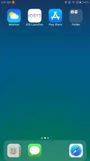 Launcher iOS 16 скриншот 4
