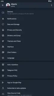 Telegram X скриншот 4