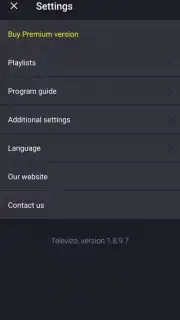 Televizo - IPTV player скриншот 2