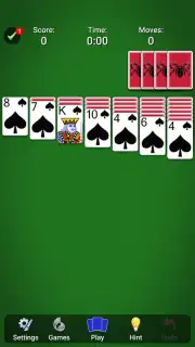 Spider Solitaire скриншот 8