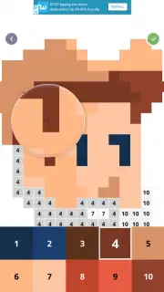 Pixel Art - Color by Number Book скриншот 8