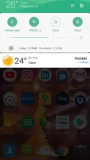 Transparent Clock Weather Cisco скриншот 1