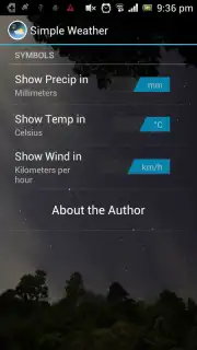 Cute Weather скриншот 1