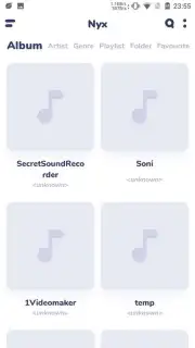 Nyx Music Player скриншот 6