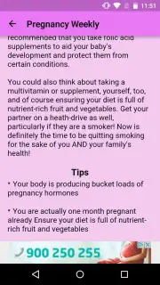Pregnancy Weekly скриншот 4